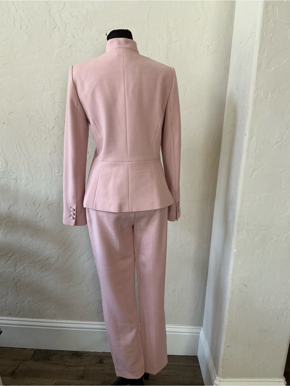 White House Black Market Blush Pink Tailored Pant - Picture 2 of 2